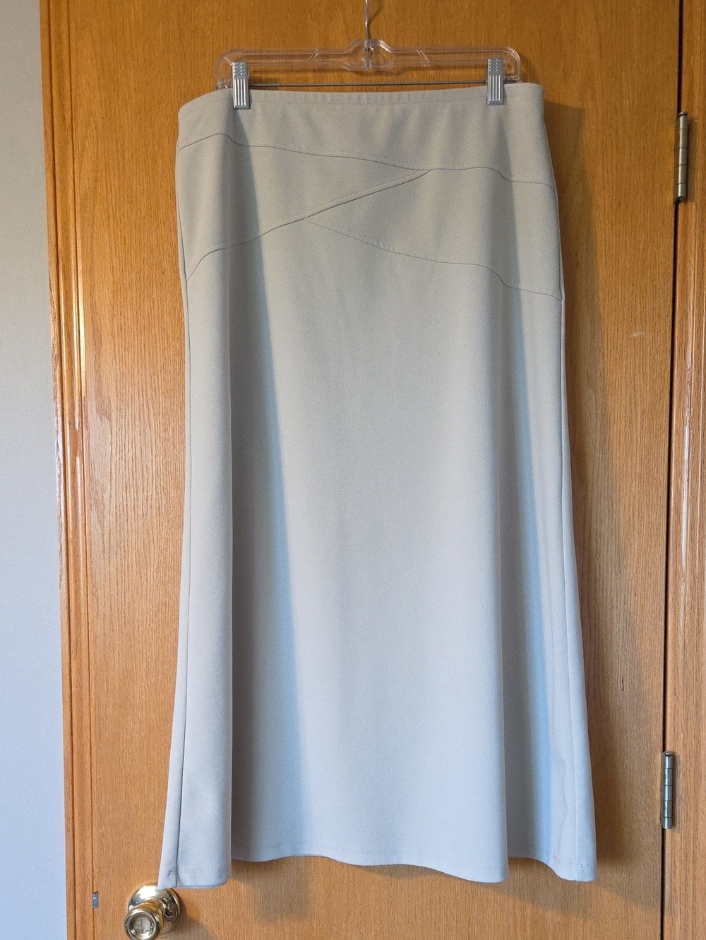 NEW YORK CLOTHING CO Women's Cream A-Line Maxi Skirt
